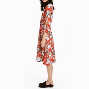 H&M floral midi dress